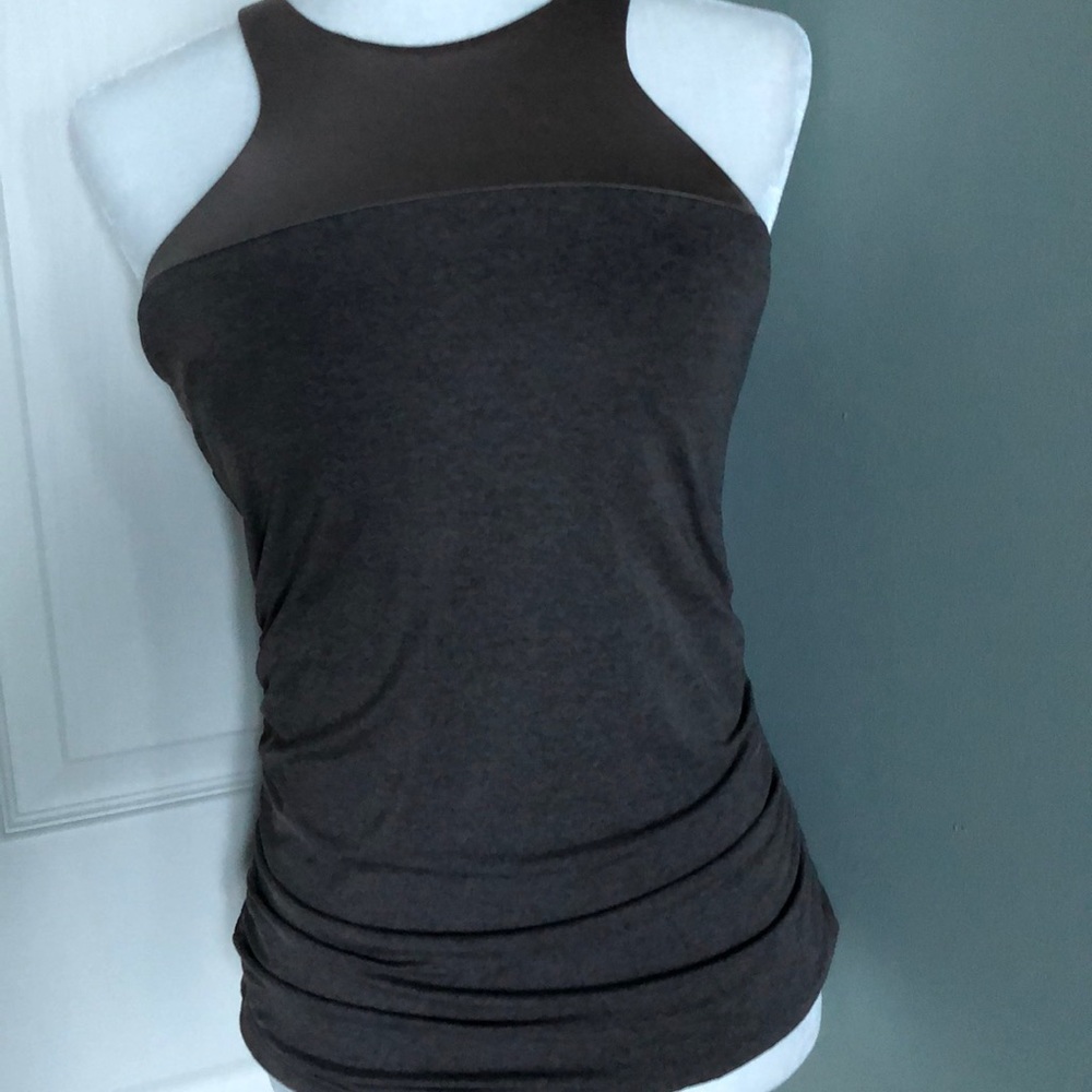 PRANA TANK BROWN/BRONZE EUC